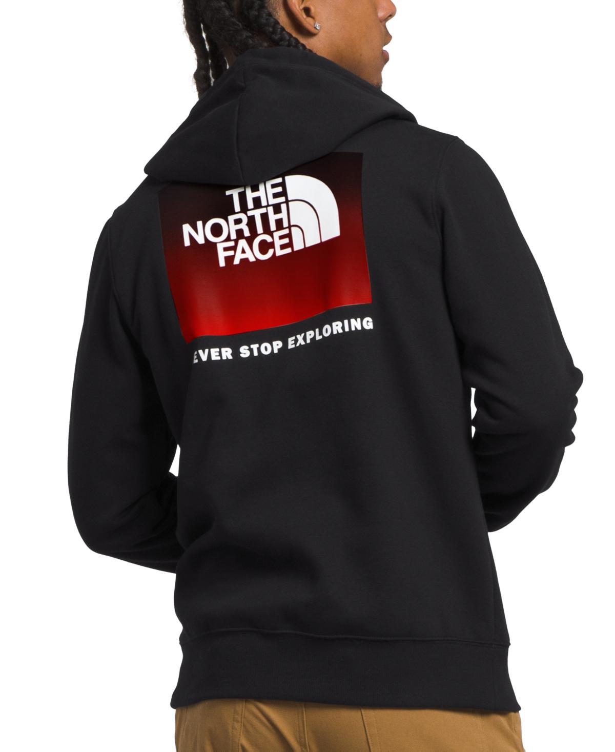 The North Face Mens Box Nse Never Stop Exploring Pullover Hoodie - Gravel Product Image