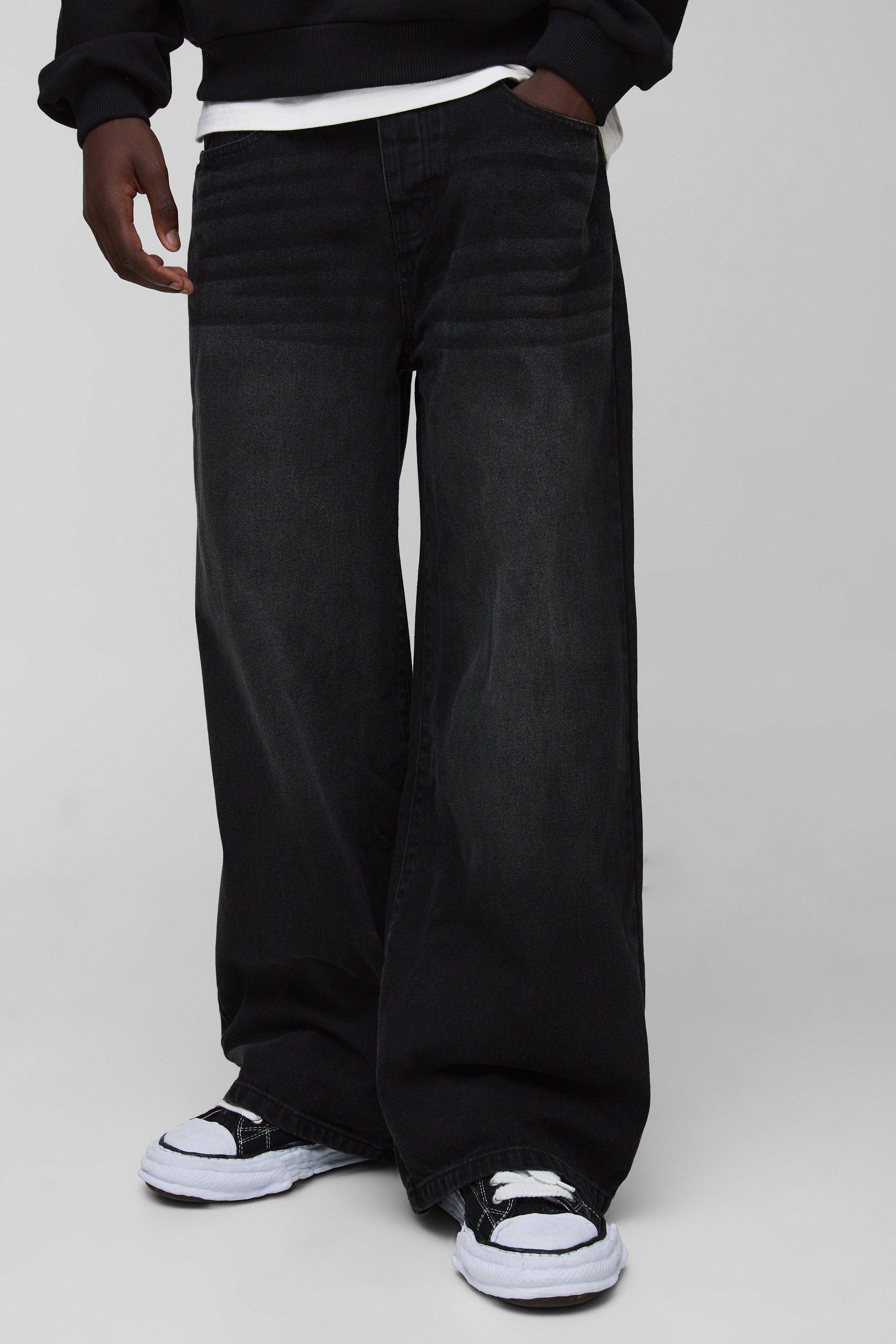 Super Baggy Rigid Jeans | boohooMAN USA Product Image