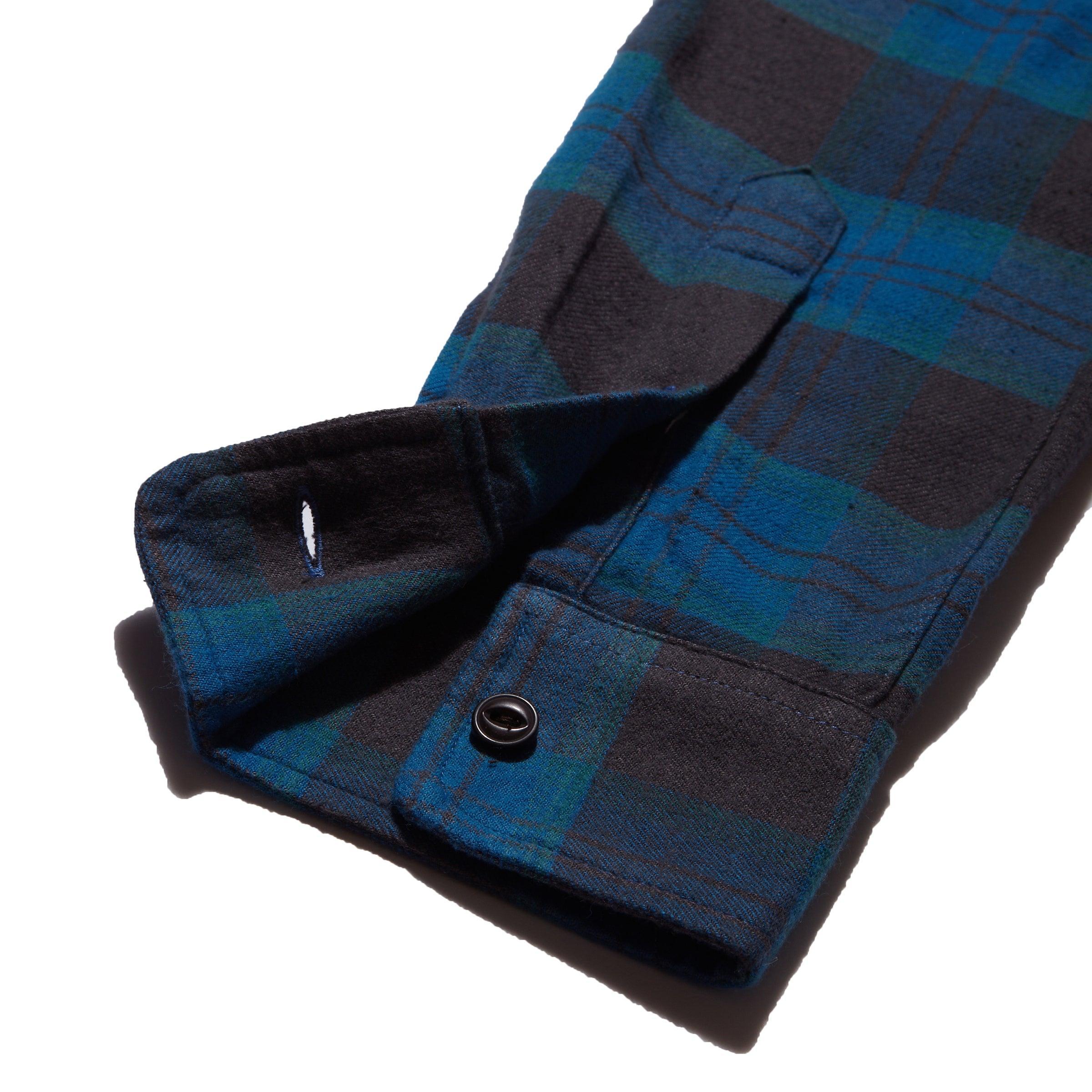 Shady Grove Stretch Flannel Shirt - Teal Olive Product Image