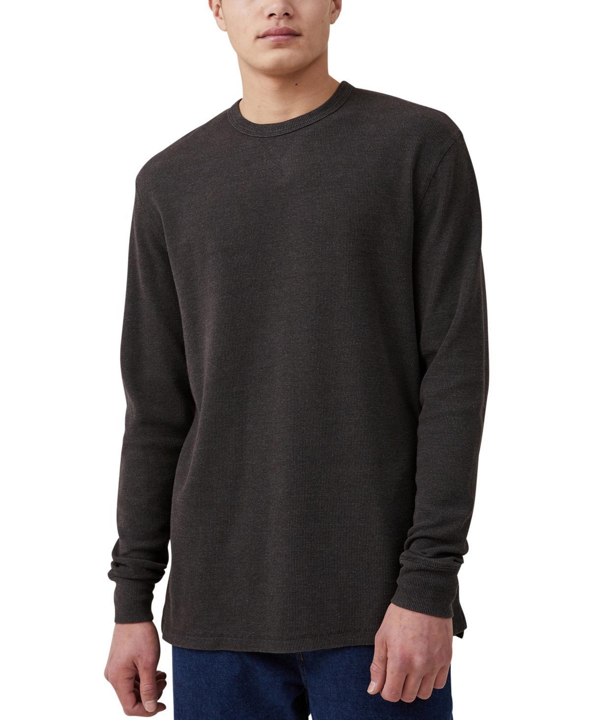 Cotton On Mens Rib Long Sleeve T-shirt Product Image