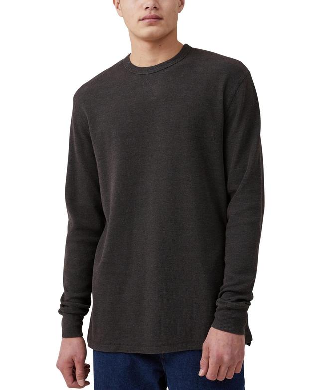 Cotton On Mens Rib Long Sleeve T-shirt Product Image