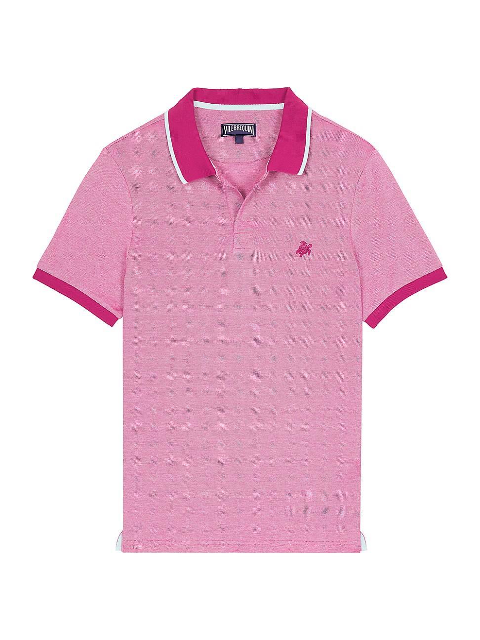 Mens Pique Polo Shirt Product Image