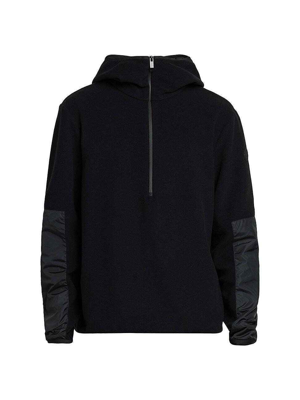 Men's Half-Zip Fleece Hoodie Product Image