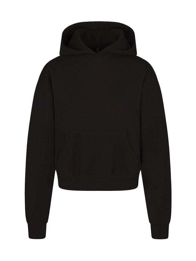 Womens Cotton Fleece Classic Hoodie Product Image