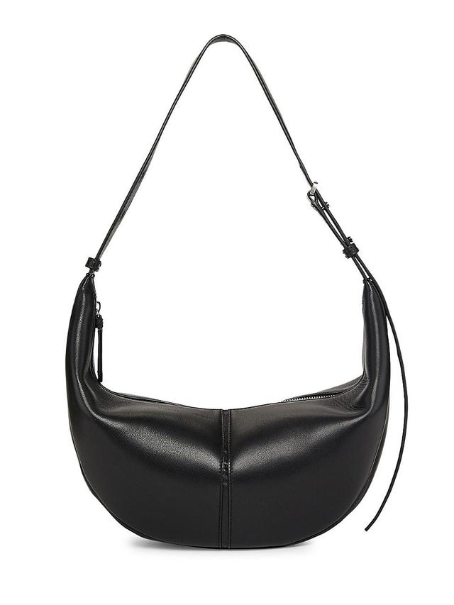 Womens Slide Leather Shoulder Bag Product Image