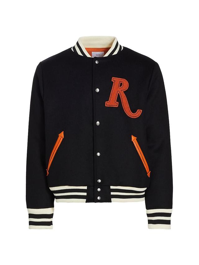 Mens Logo Varsity Jacket Product Image