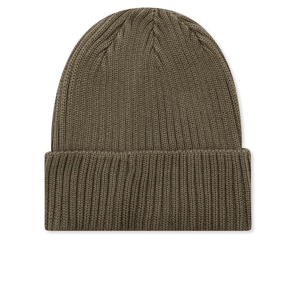 Cotton Rib Beanie - Olive Drab Male Product Image