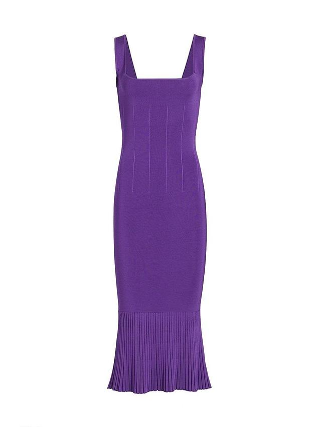 Womens Atalanta Sleeveless Knit Midi-Dress Product Image