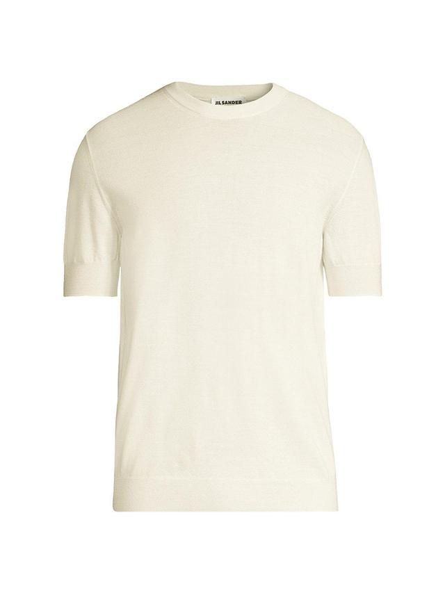 Mens Cotton Crewneck T-Shirt Product Image