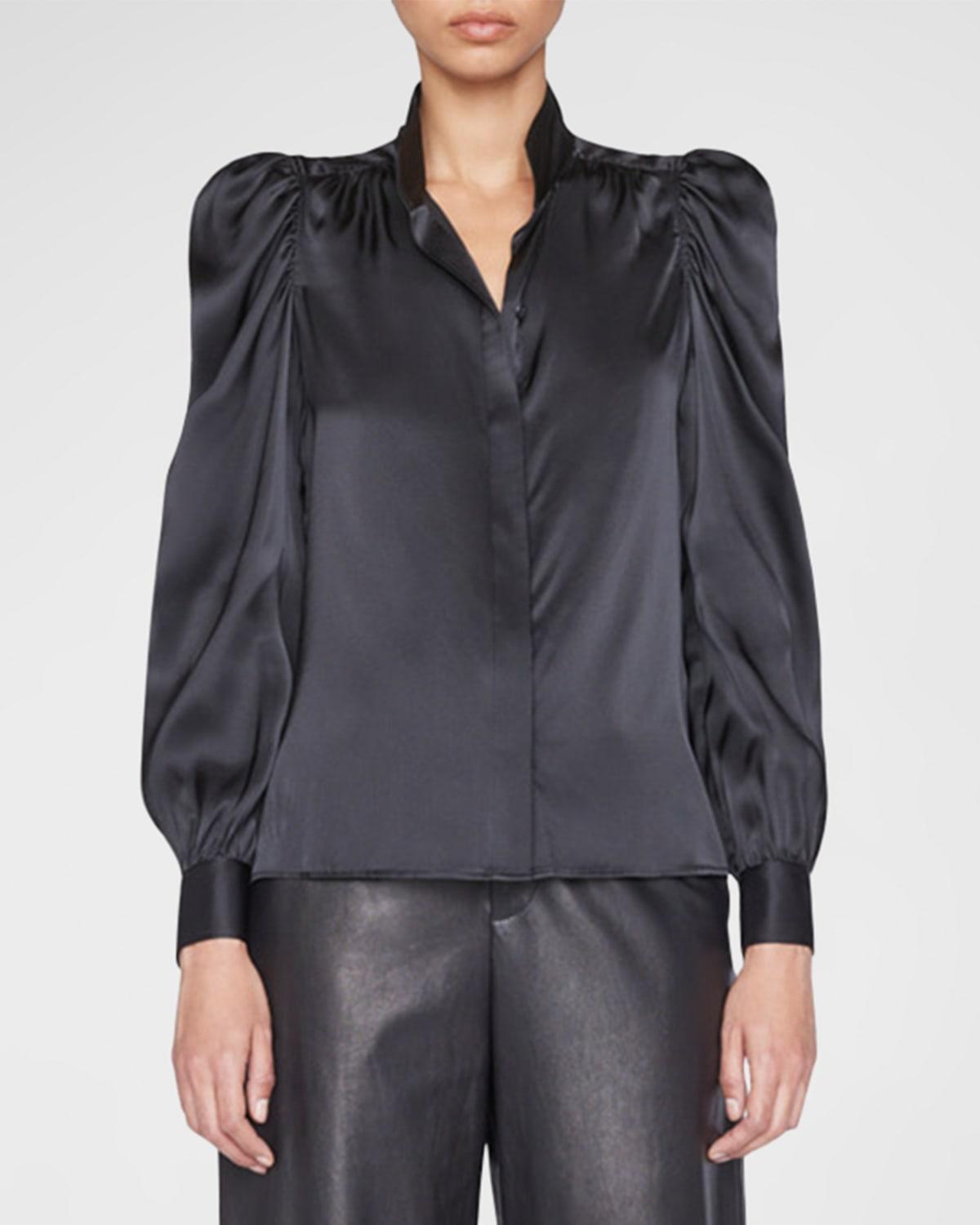 FRAME Gillian Silk Blouse Product Image