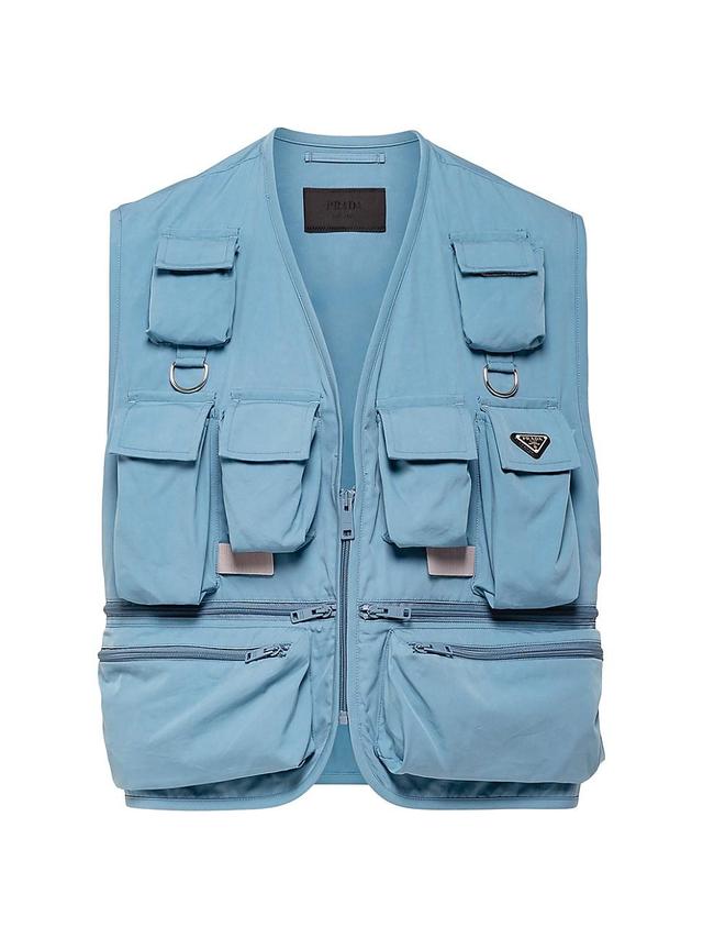 Mens Cotton Blend Vest Product Image