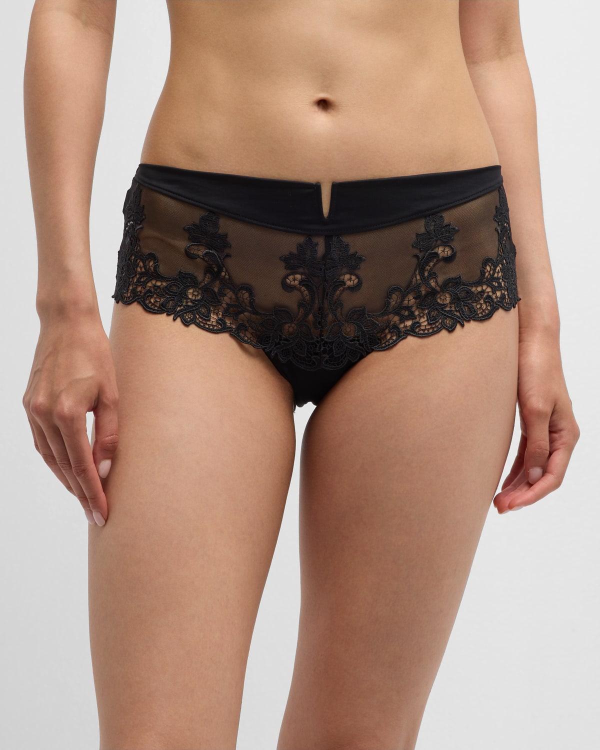 Simone Perele Saga Embroidered Boyshort Briefs Product Image