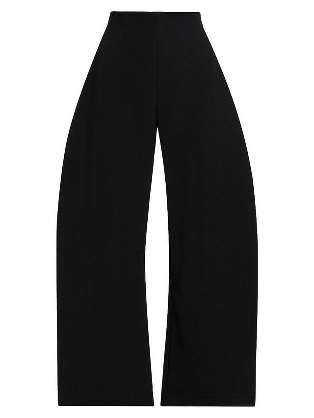 Womens Rounded Tailored Trousers Product Image