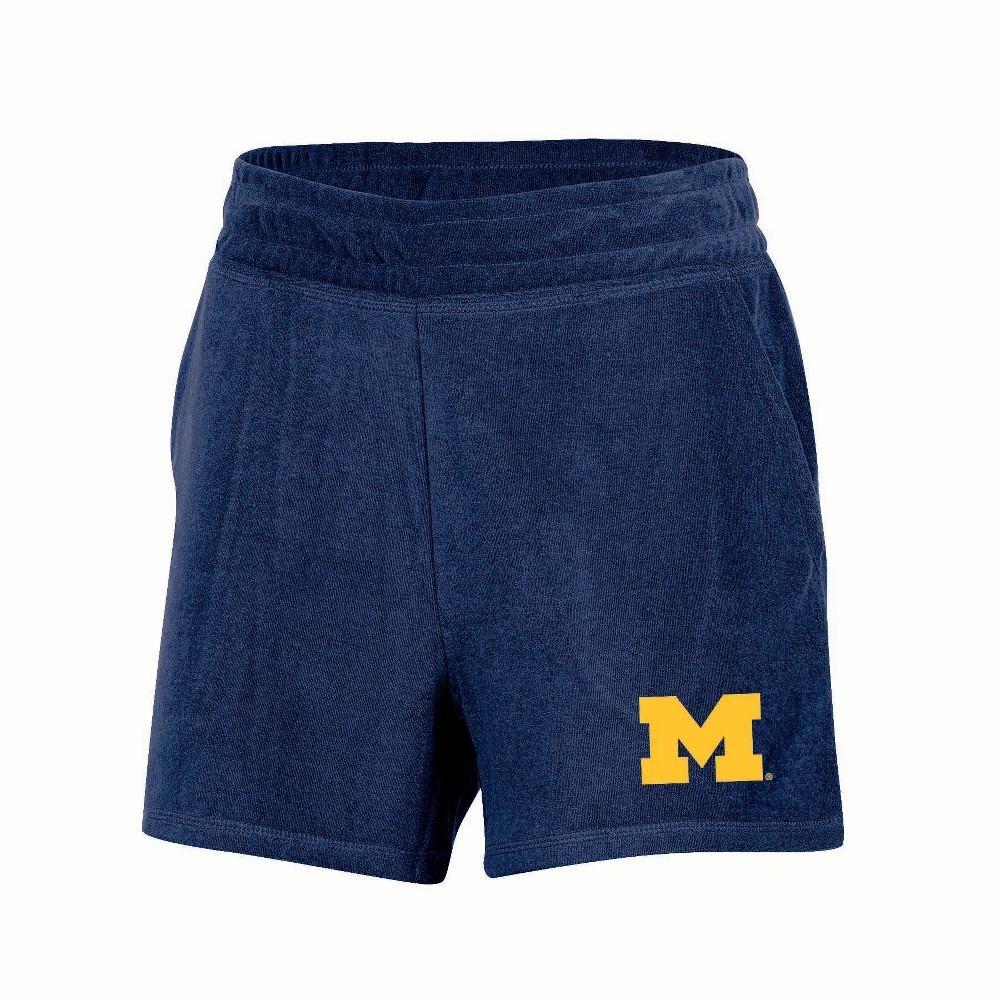 NCAA Michigan Wolverines Womens Terry Shorts Product Image