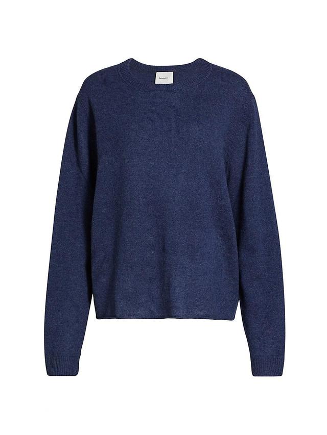 Womens Boyfriend Cashmere Oversized Sweater Product Image