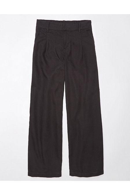 AE Linen-Blend Trouser Womens Product Image