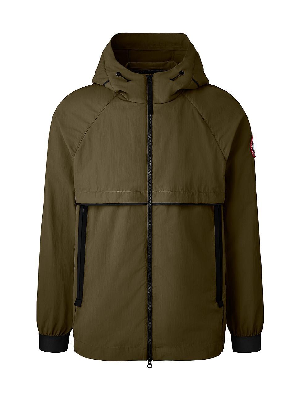 Mens Faber Hooded Windbreaker Jacket Product Image