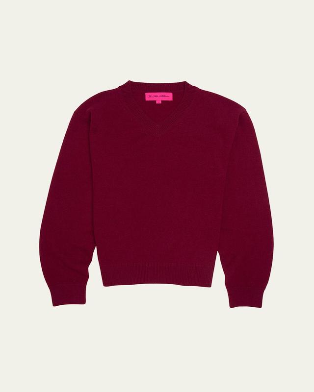 Mens Light Cashmere V-Neck Sweater Product Image