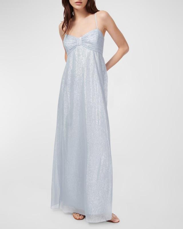 Marceline Floral Silk Midi Slip Dress Product Image