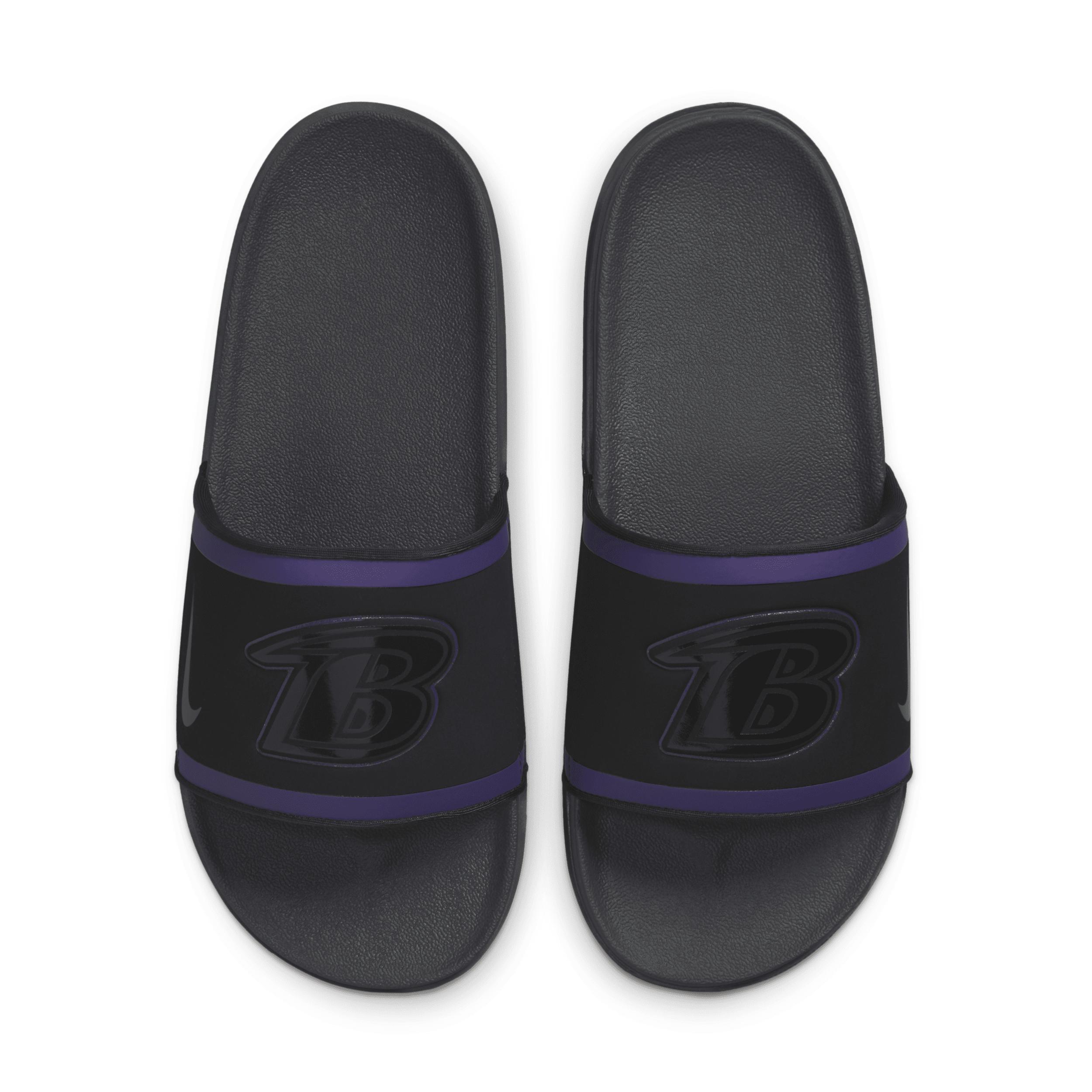 Nike Men's Offcourt (NFL Baltimore Ravens) Slides Product Image