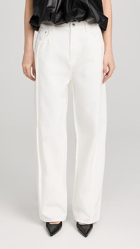 Tibi Tuck Jeans | Shopbop Product Image