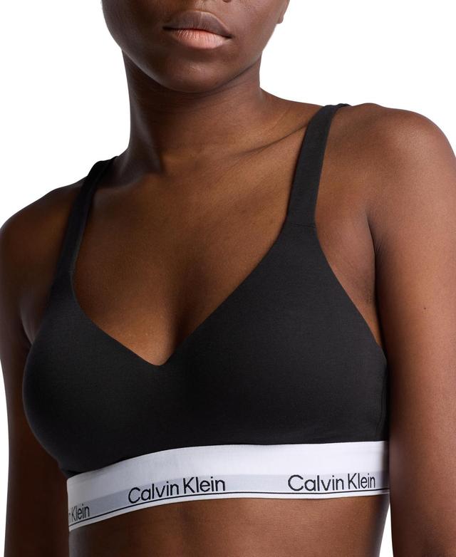 Calvin Klein Womens Modern Cotton Lift Bralette QF7900 Product Image