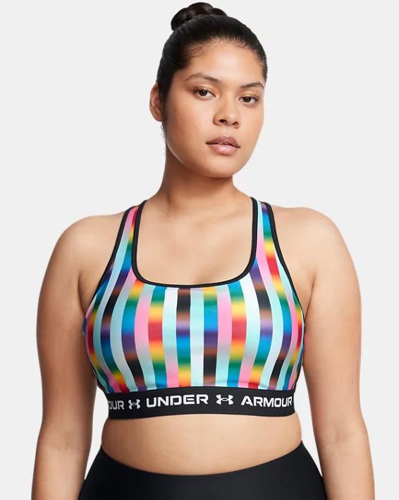 Women's UA Crossback Mid Pride Sports Bra Product Image