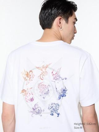 Mens Final Fantasy Ut (Short-Sleeve Graphic T-Shirt) White XS UNIQLO US Product Image