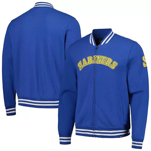 Mens 47 Royal Seattle Mariners Wax Pack Pro Camden Full-Zip Track Jacket Product Image