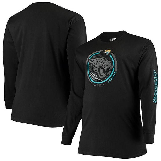 Mens Fanatics Branded Jacksonville Jaguars Big & Tall Color Pop Long Sleeve T-Shirt Product Image