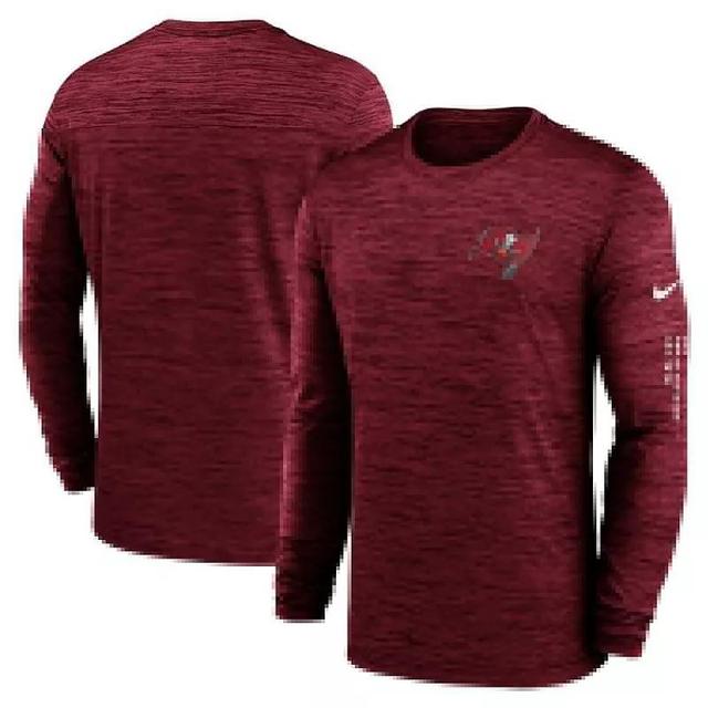 Mens Nike Tampa Bay Buccaneers Velocity Long Sleeve T-Shirt Product Image