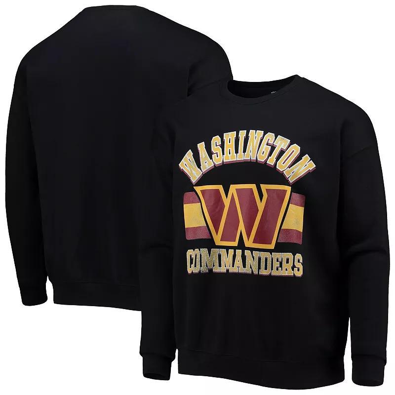 Mens NFL x Darius Rucker Collection by Fanatics Black Washington Commanders Sponge Fleece Pullover Sweatshirt Product Image