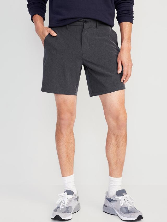 Slim Go-Dry Shade StretchTech Shorts for Men -- 8-inch inseam Product Image