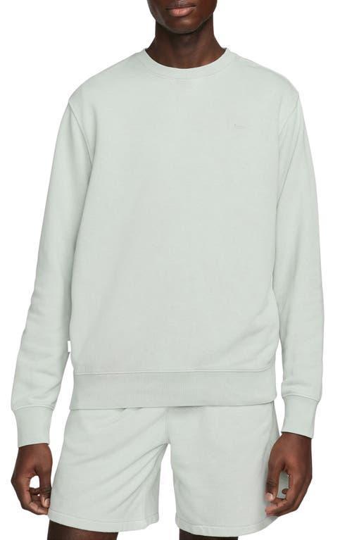 Nike Mens Nike NSW Club Fine Goods Fitted Crew - Mens Bicoastal/Bicoastal Product Image