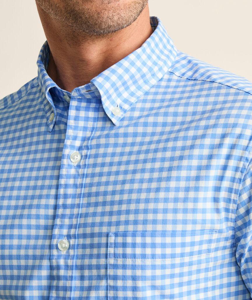 On-The-Go brrr° Gingham Shirt Product Image