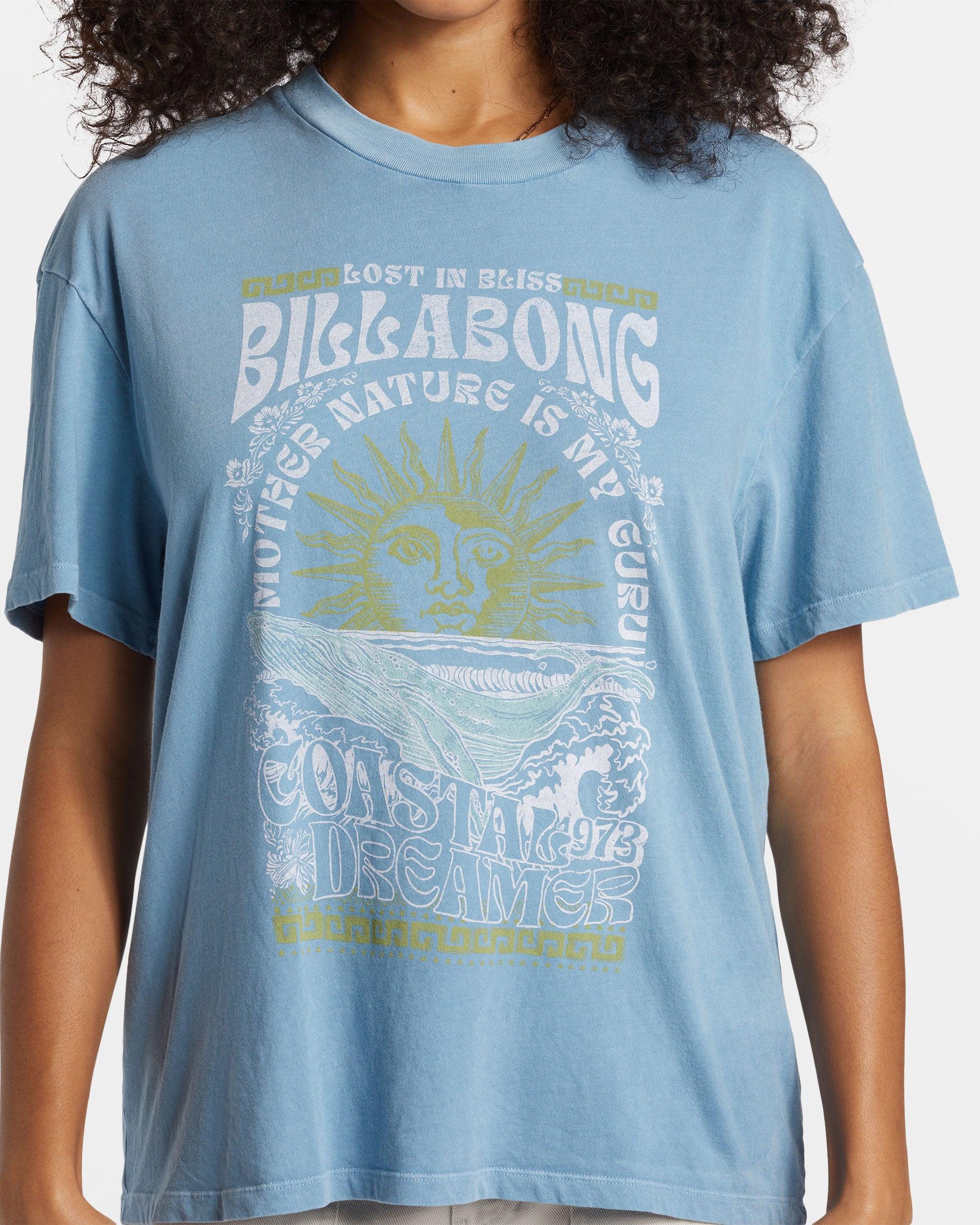 Lost In Bliss T-Shirt - Blue Shadow Female Product Image