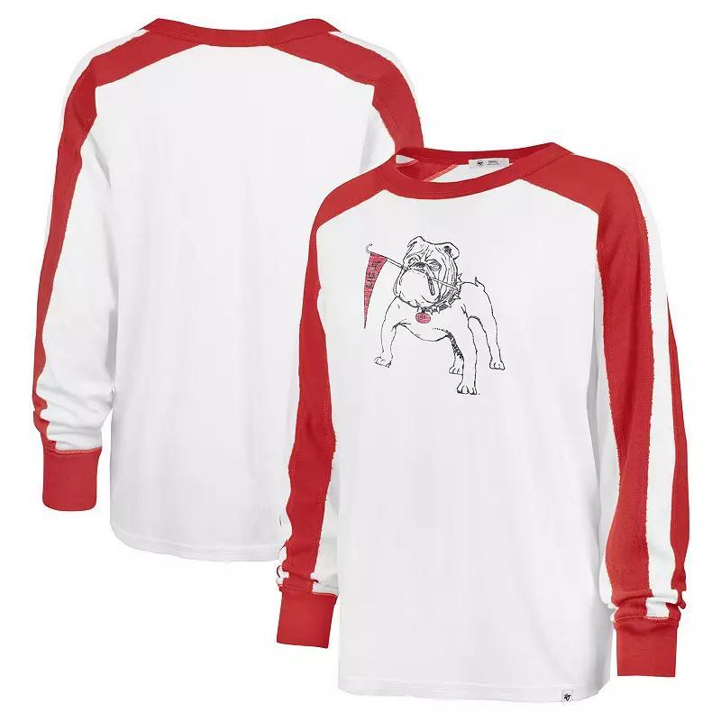 Womens 47 Georgia Bulldogs Premier Caribou Raglan Long Sleeve T-Shirt Product Image