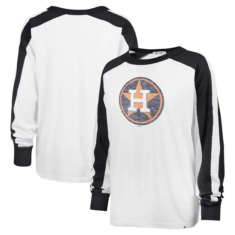 Womens 47 Houston Astros Premier Caribou Long Sleeve T-Shirt Product Image