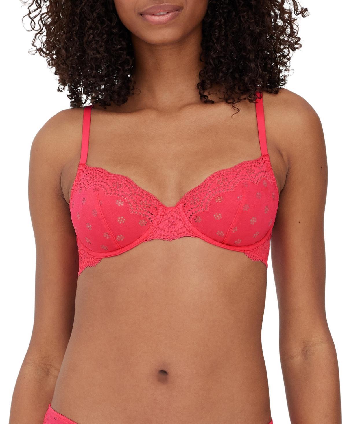 Skarlett Blue Womens Smitten Eyelet Unlined Underwire Bra Product Image