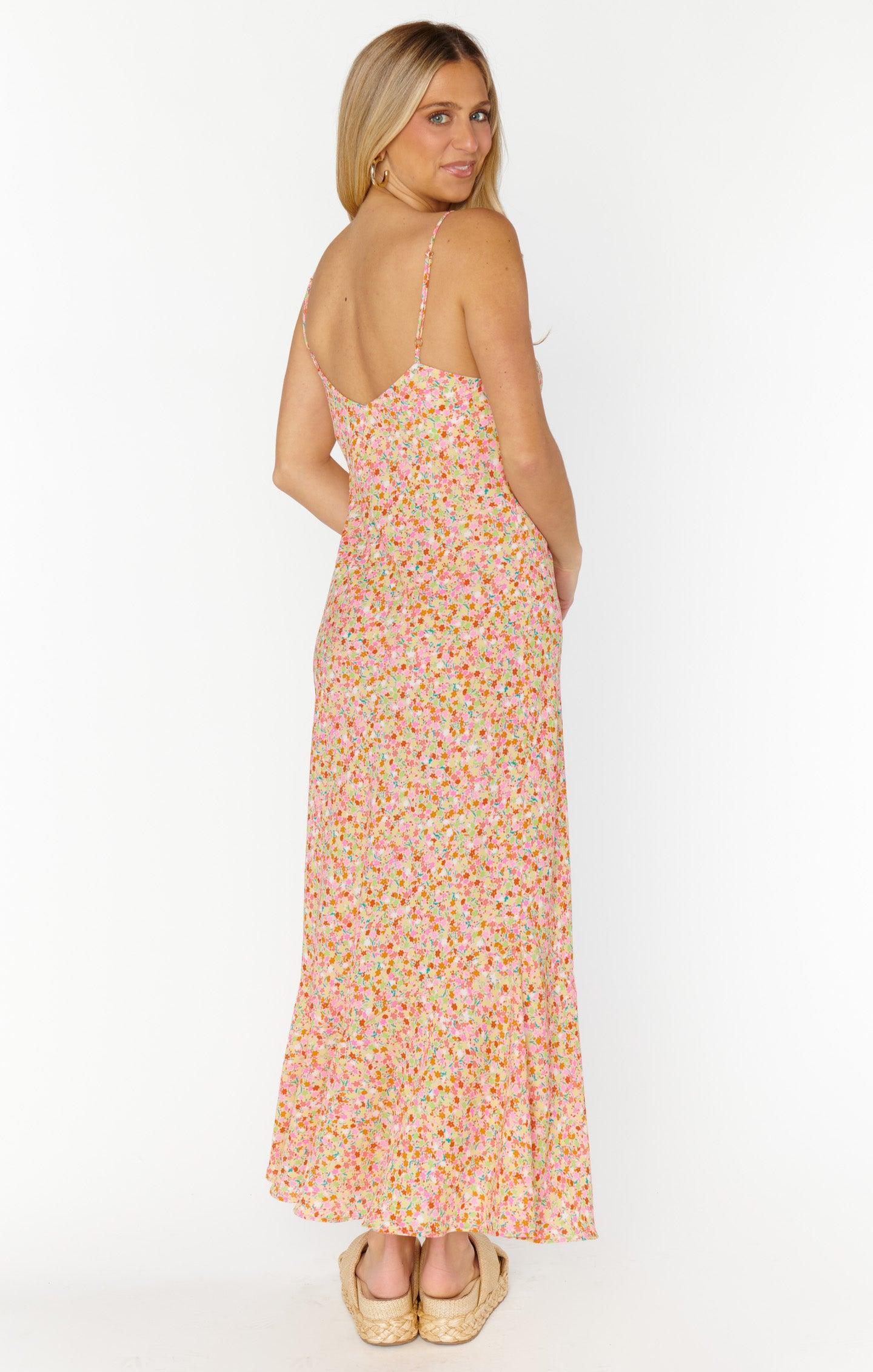 Uptown Slip Dress ~ Beachy Blossom Product Image