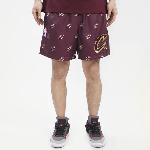 Pro Standard Mens Pro Standard Cavaliers Mini Logo Woven Shorts - Mens Product Image