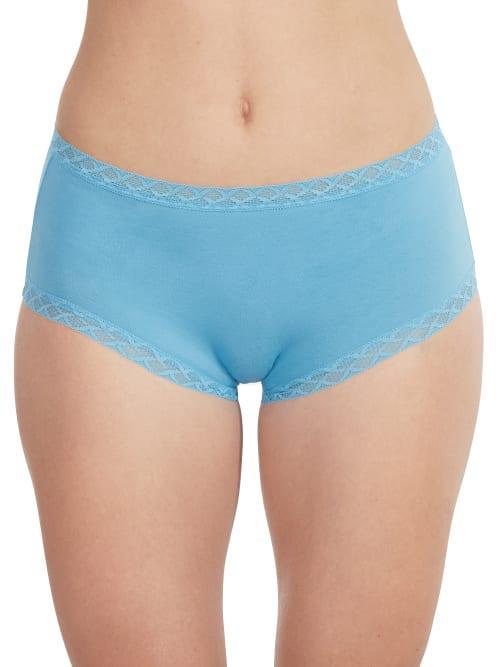 Natori Bliss Lace-Trim High Rise Cotton Brief 755058 Product Image