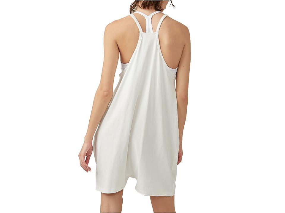 FP Movement Hot Shot Romper (White) Women's Jumpsuit & Rompers One Piece Product Image