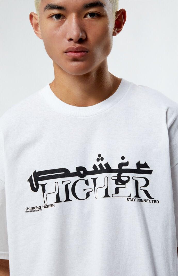 Men's Thinking Higher T-Shirt Product Image