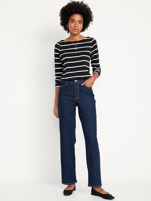 High-Waisted Wow Loose Jeans product image