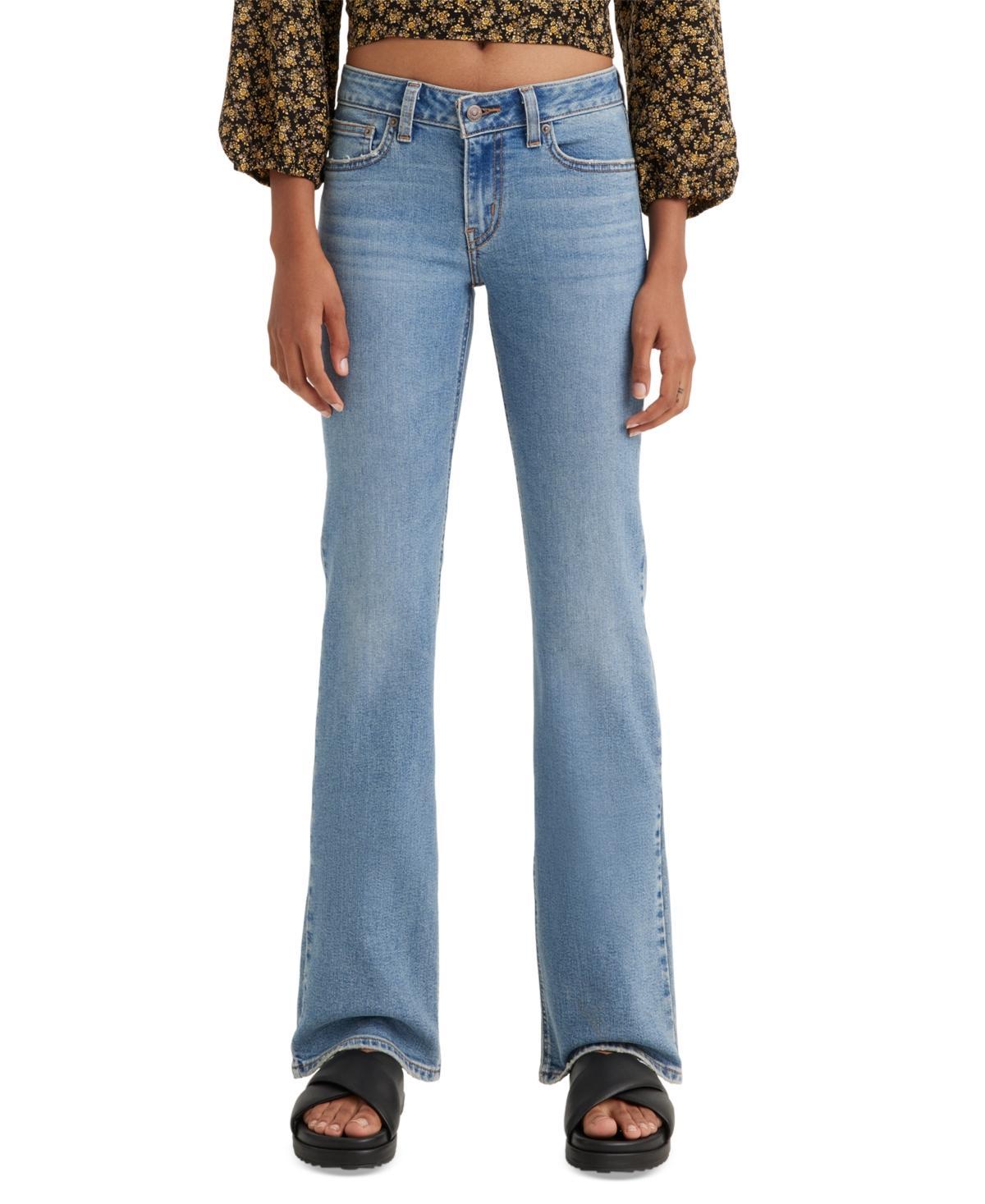 Levis Womens Super Low-Rise Bootcut Jeans - All Alone 27 Product Image