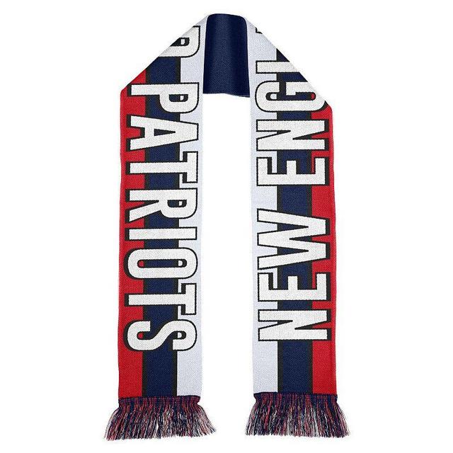 WEAR by Erin Andrews New England Patriots Stripe Scarf Product Image