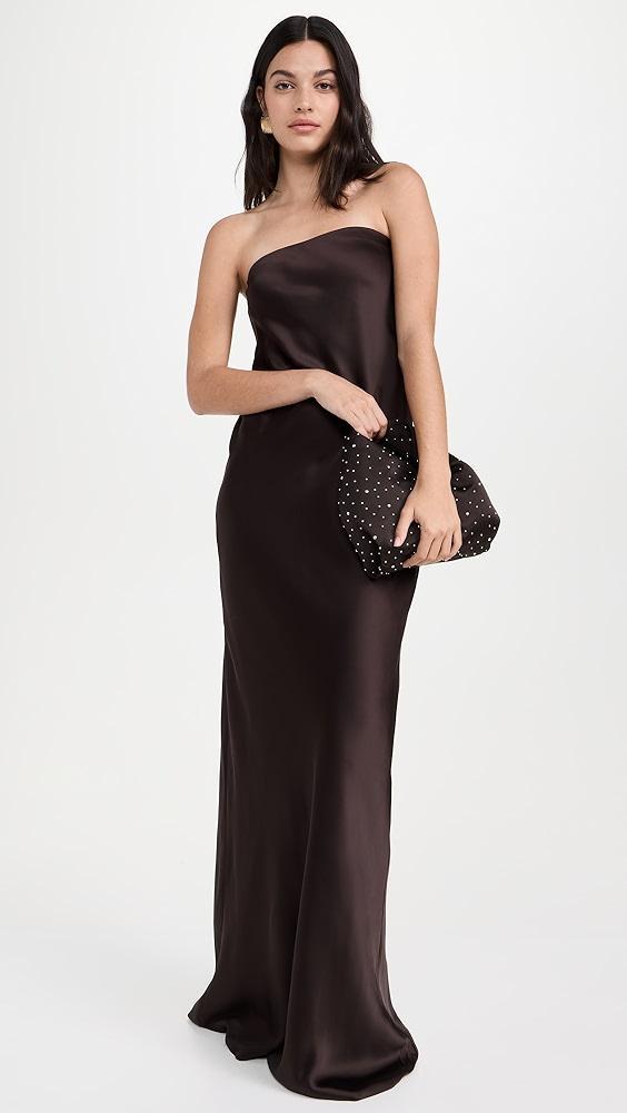 Norma Kamali Bias Strapless Gown | Shopbop Product Image