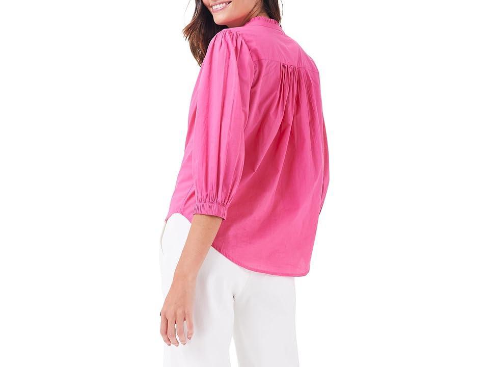 NIC+ZOE Cotton Girlfriend Shirt (Wild ) Women's Clothing Product Image