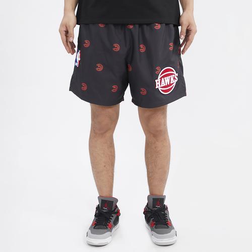 Pro Standard Mens Pro Standard Hawks Mini Logo Woven Short - Mens Product Image